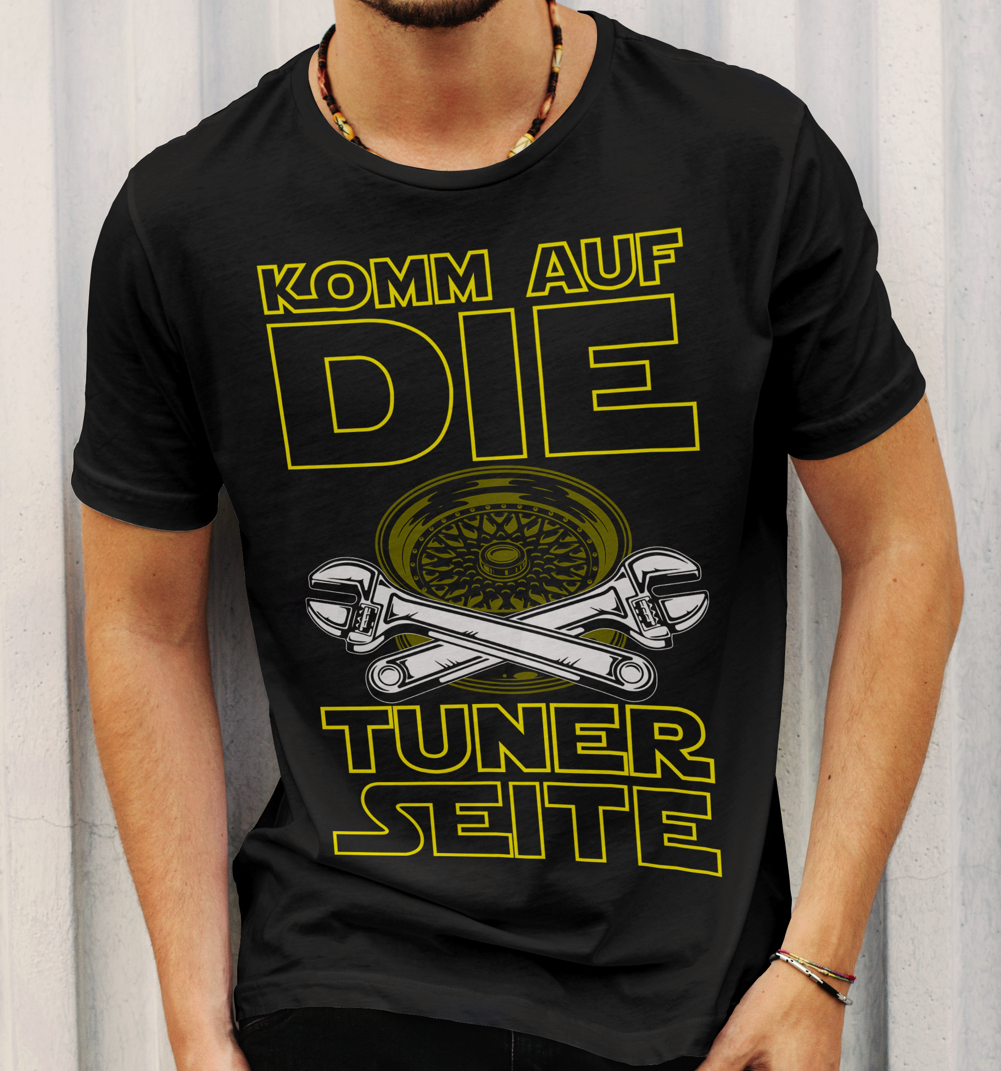 Tuning Shirt Männer – Komm auf die Tuner Seite – Parodie Geschenk