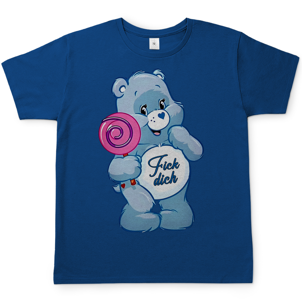 Fick dich Bärchi - Glücksbärchi - Herren Shirt Royal Blue