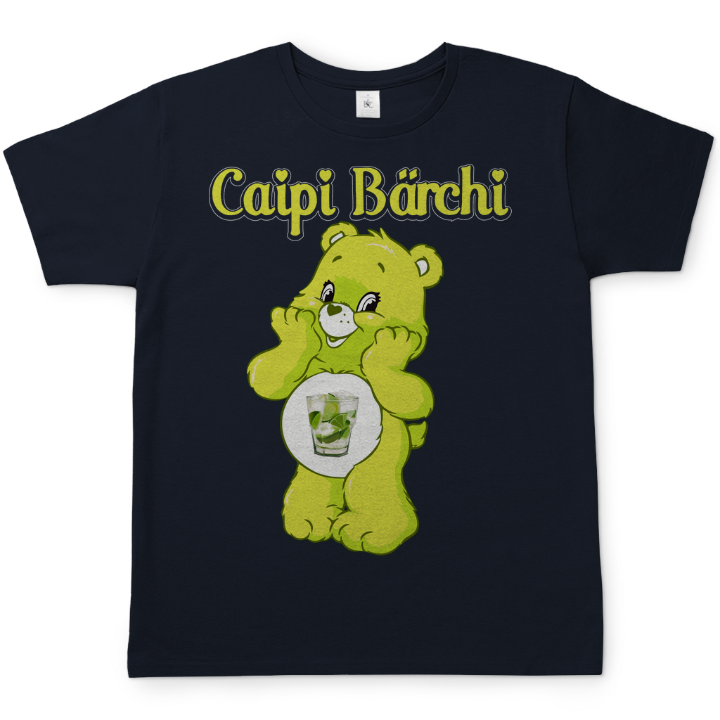Caipi Bärchi - Glücksbärchi - Herren Shirt Navy