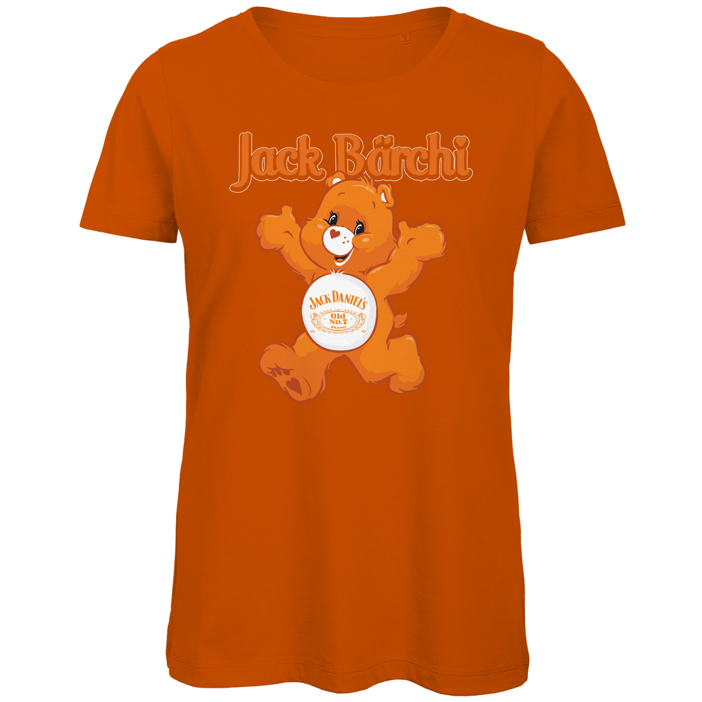Jack Bärchi - Glücksbärchi - Damen Premium Bio T-Shirt Urban Orange