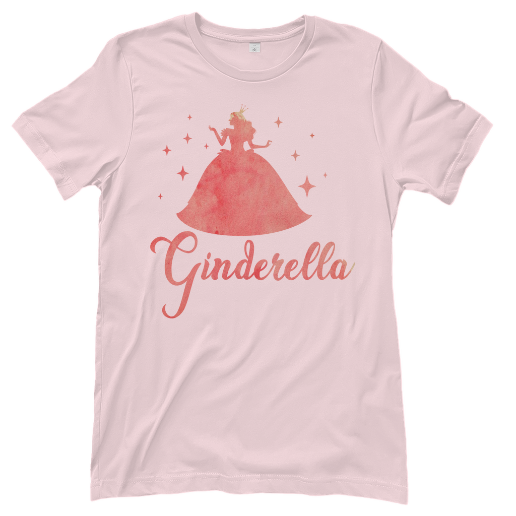 Ginderella - Prinzessin Aquarell - Damenshirt Orchid Pink