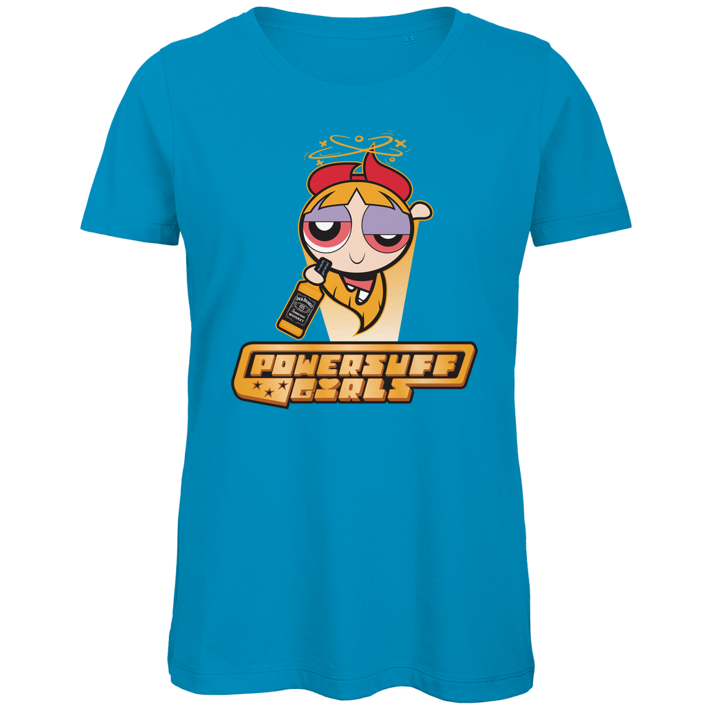 Blossom Powersuff Powerpuff Girls - Damen Premium Bio T-Shirt Atoll