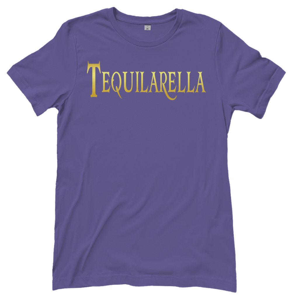 Tequilarella - Prinzessin Gold - Damenshirt Millennial Lilac