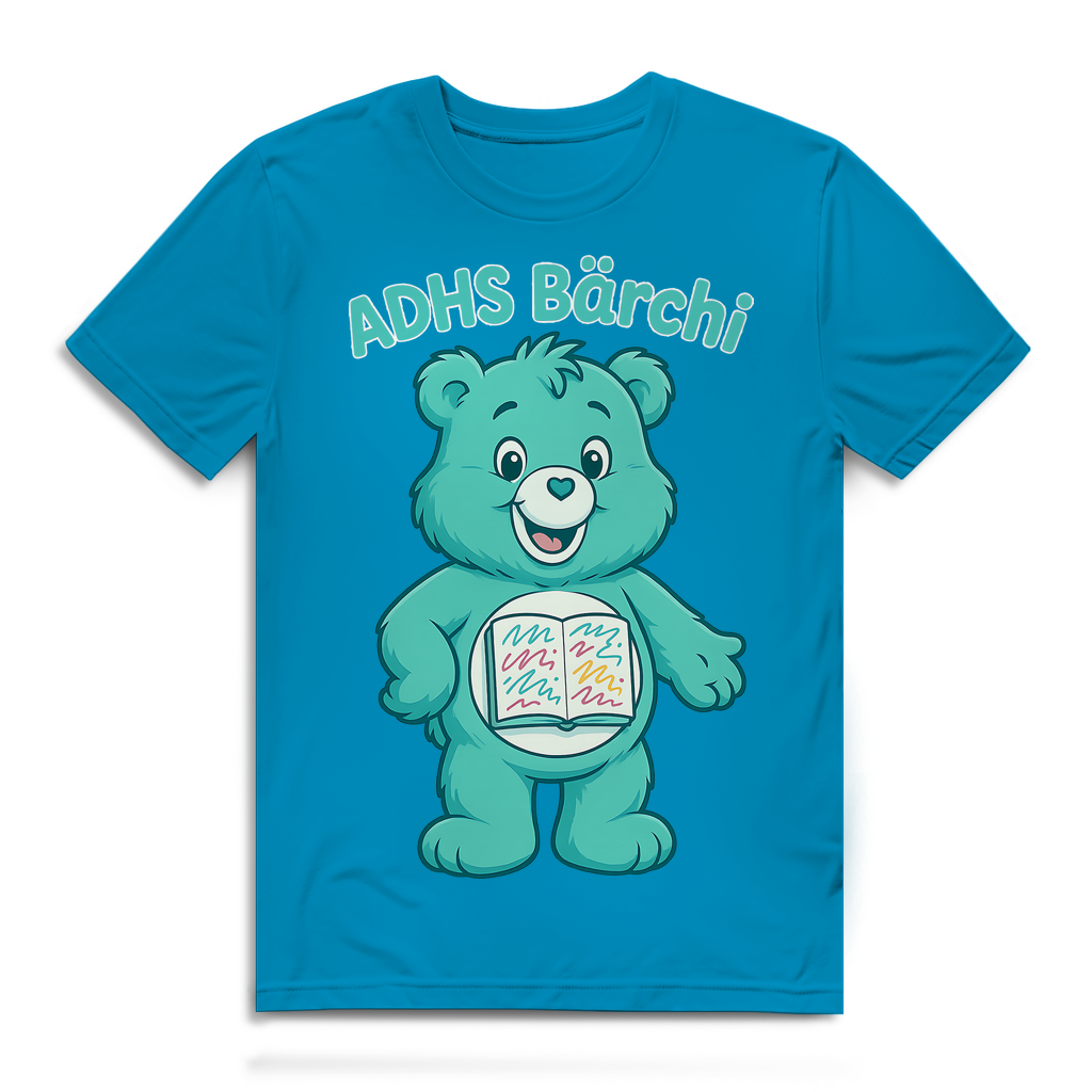 ADHS Bärchi - Glücksbärchi - Herren Premium Bio T-Shirt Atoll