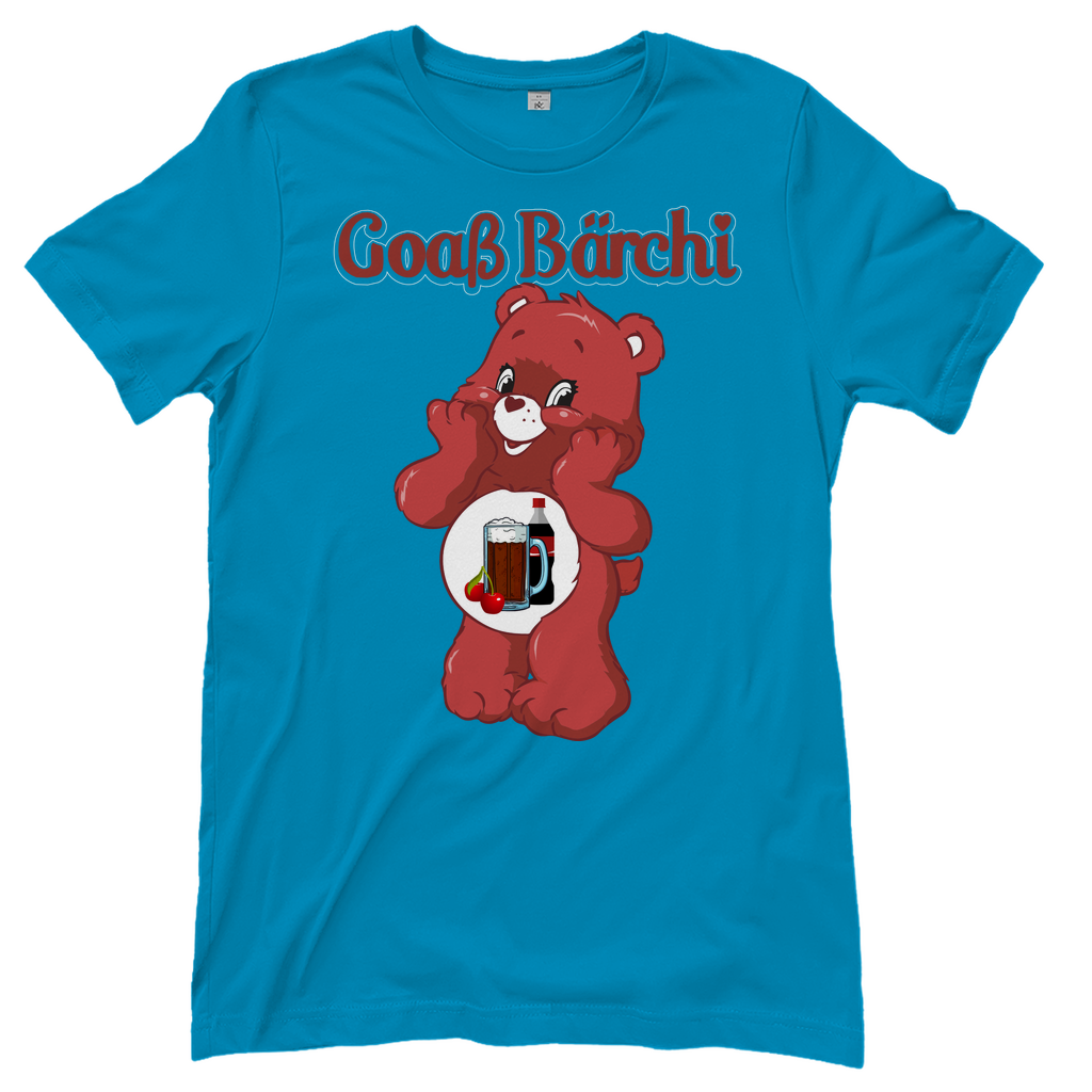 Goaß Bärchi - Glücksbärchi - Damenshirt Atoll