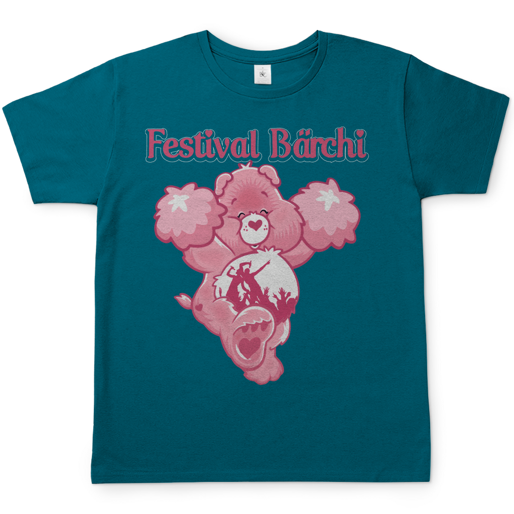 Festival Bärchi - Glücksbärchi - Herren Shirt Diva Blue