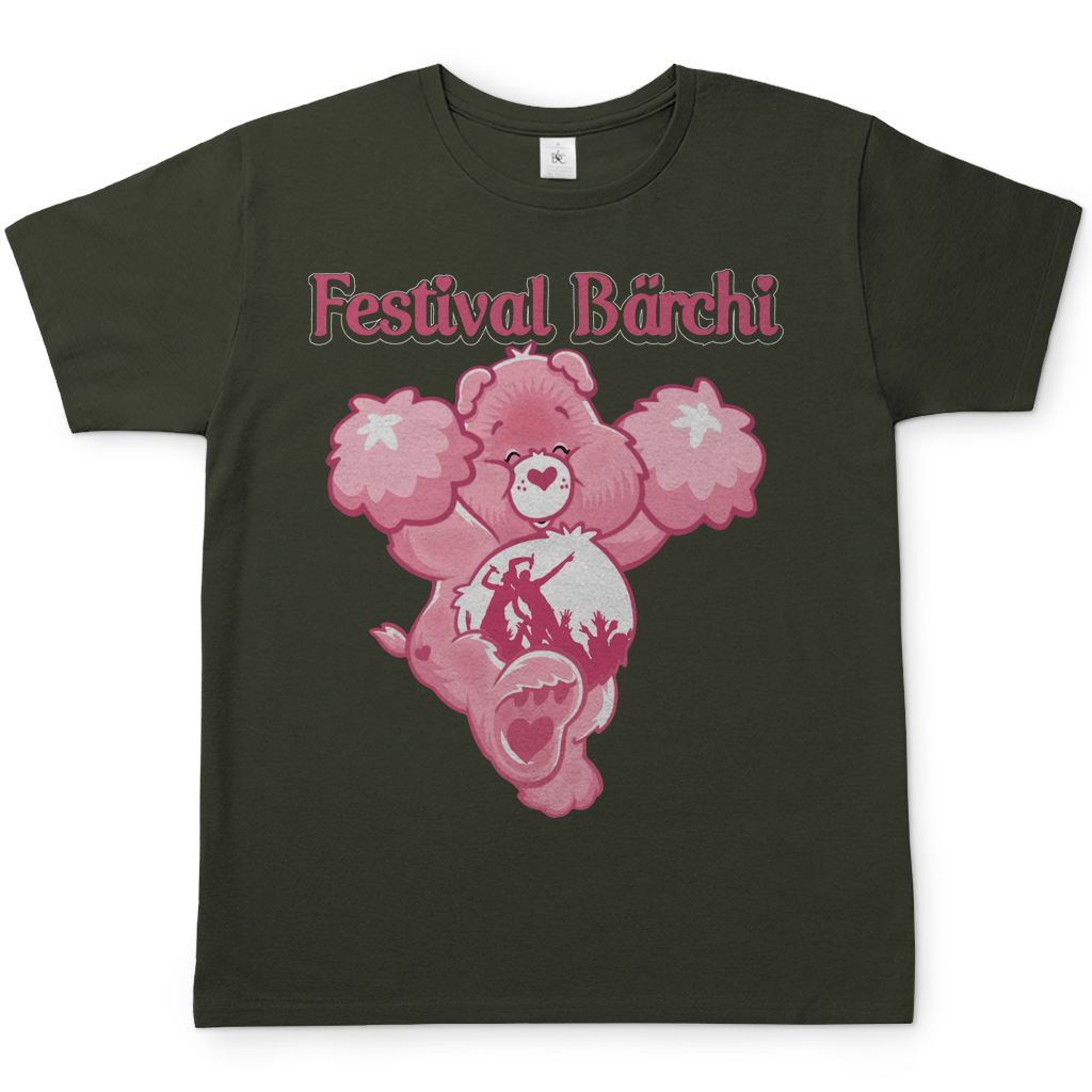 Festival Bärchi - Glücksbärchi - Herren Shirt Urban Khaki
