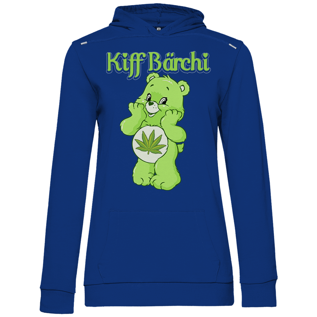 Kiff Bärchi - Glücksbärchi - Damen Hoodie Royal