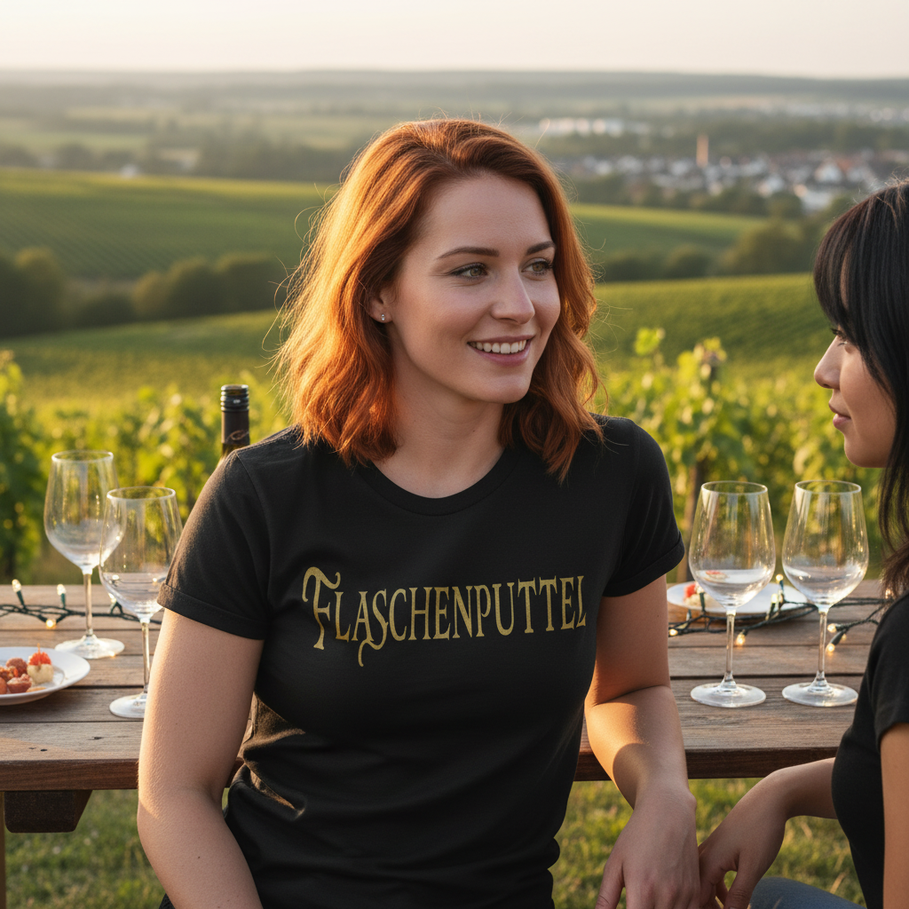 Flaschenputtel - Prinzessin Gold - Damenshirt