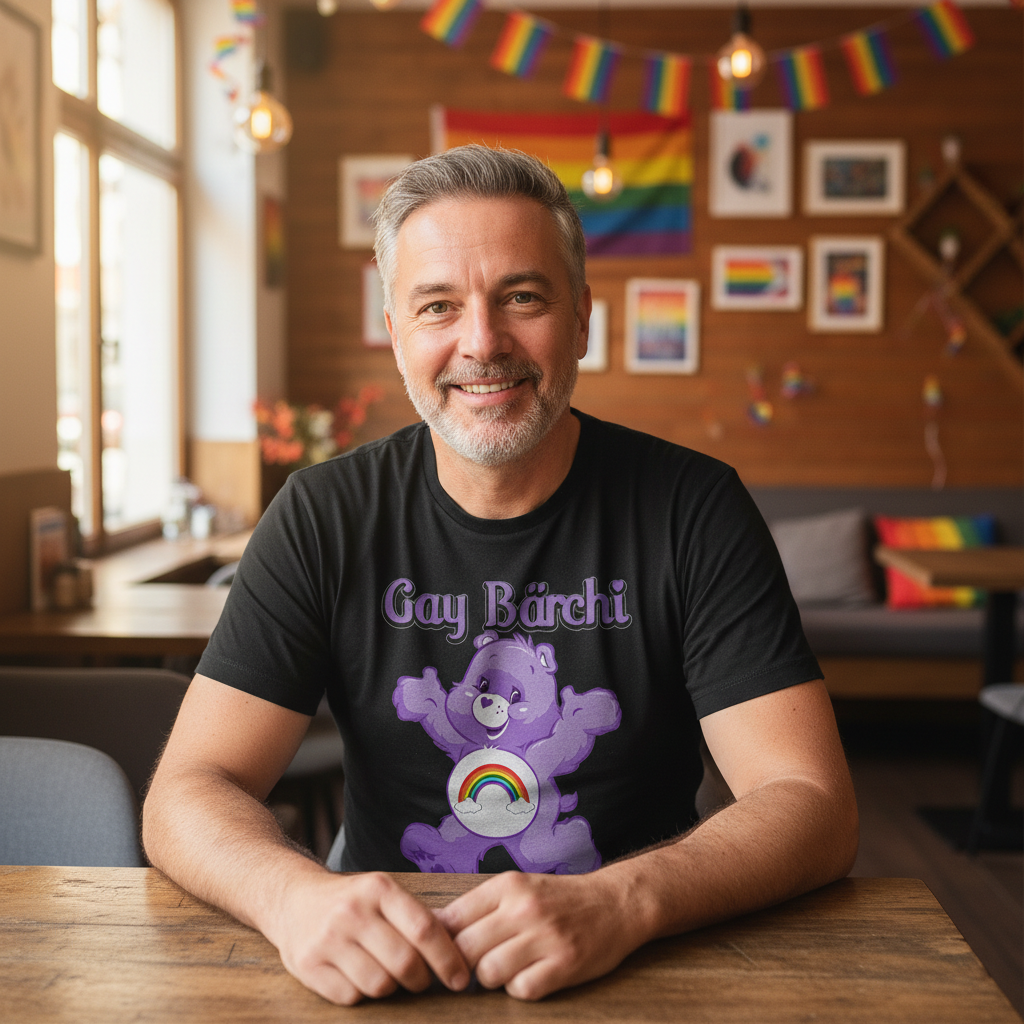 Gay Bärchi - Glücksbärchi - Herren Shirt