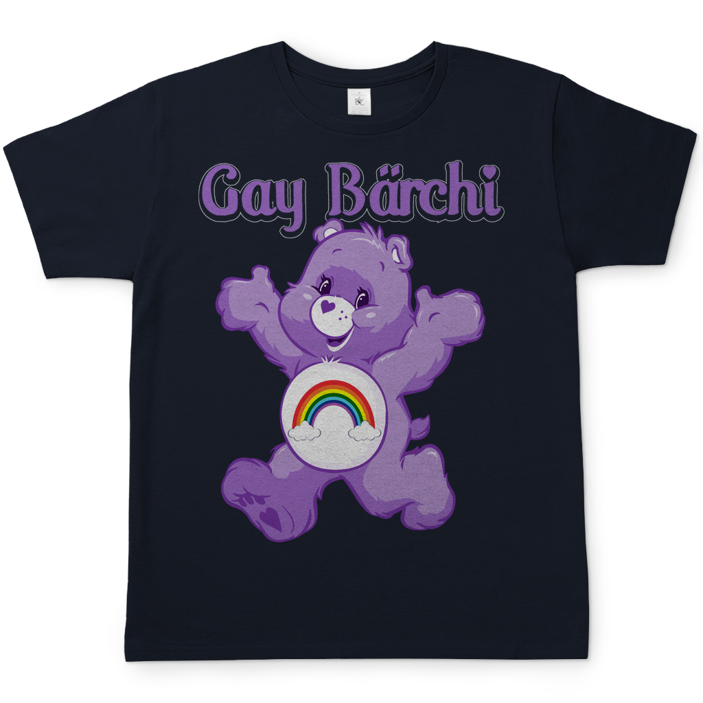 Gay Bärchi - Glücksbärchi - Herren Shirt Navy