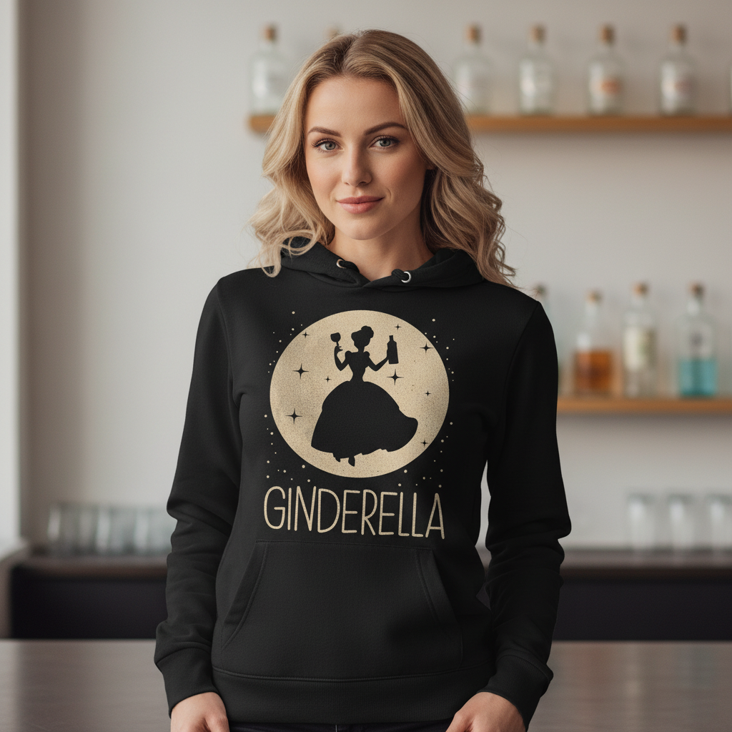Mond Prinzessin - Ginderella - Damen Hoodie
