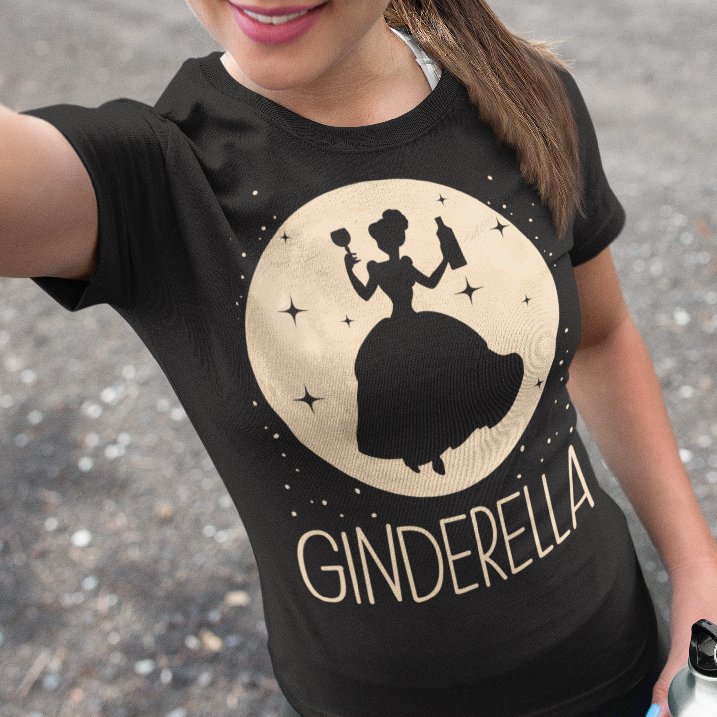 Mond Prinzessin - Ginderella - Damen Premium Bio T-Shirt
