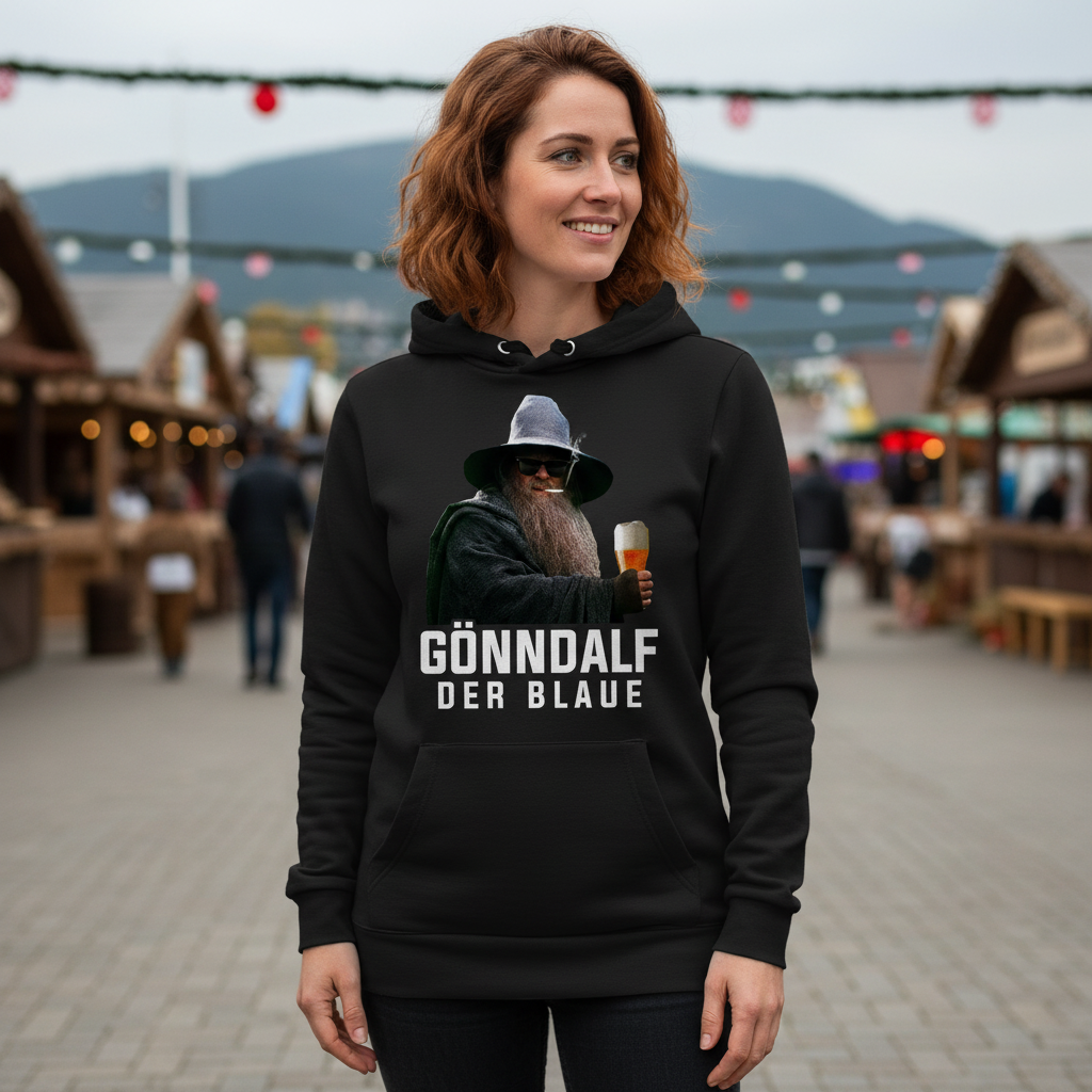 Gönndalf der Blaue - Damen Hoodie