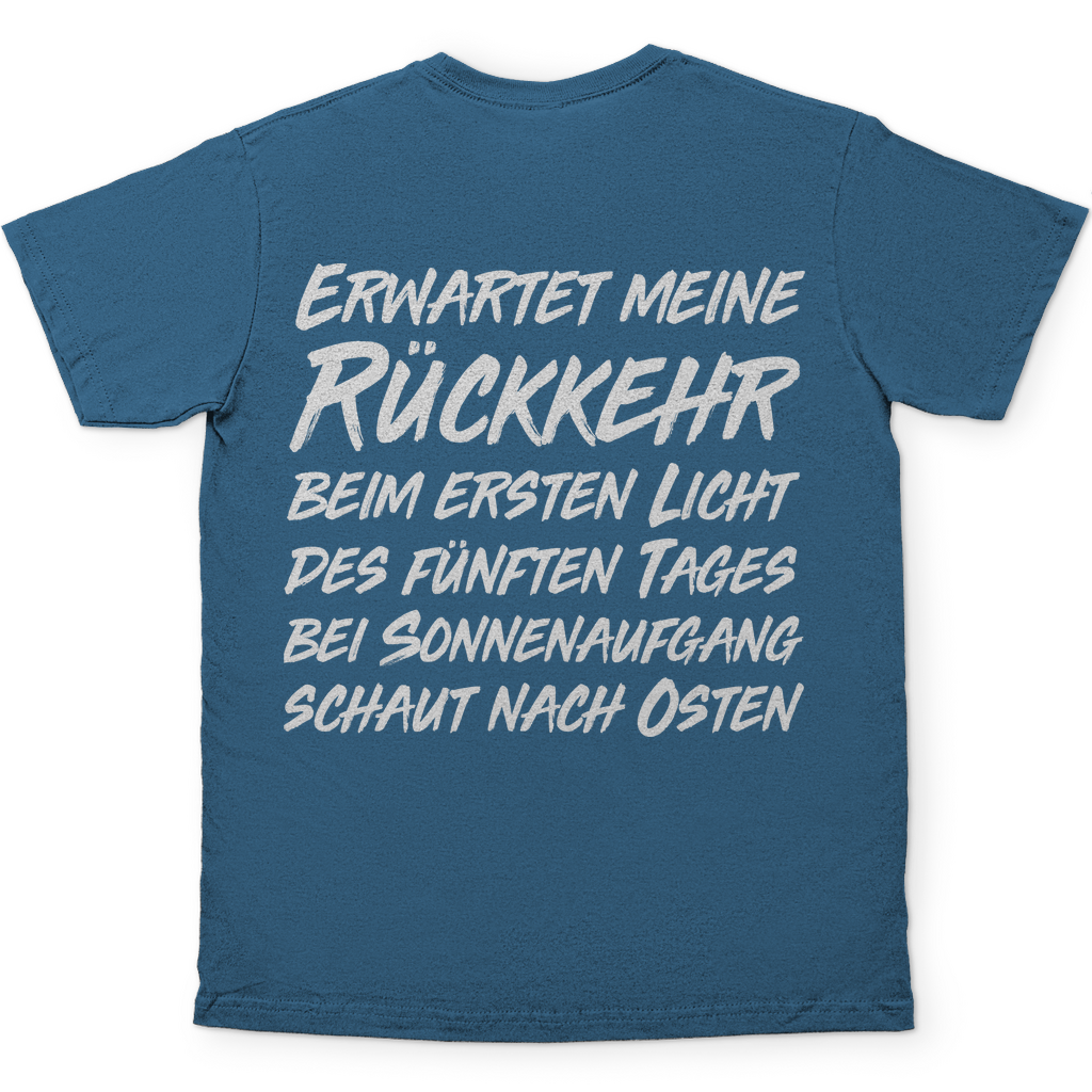 Gönndalf der Blaue Real - Beidseitiger Druck - Herren Shirt
