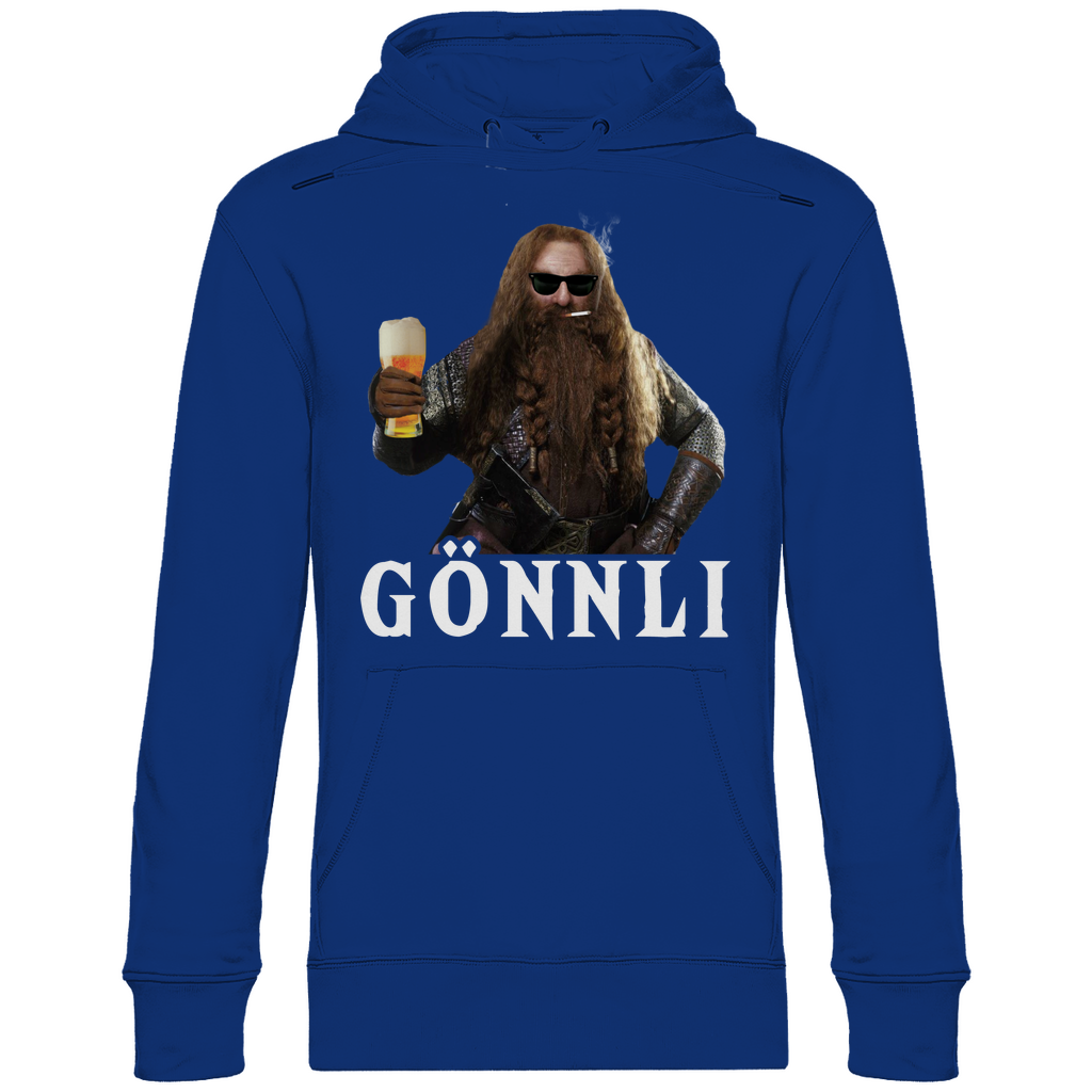 Gönnli Gimli der Herr der Ringe - Beidseitiger Druck - Unisex Hoodie Royal