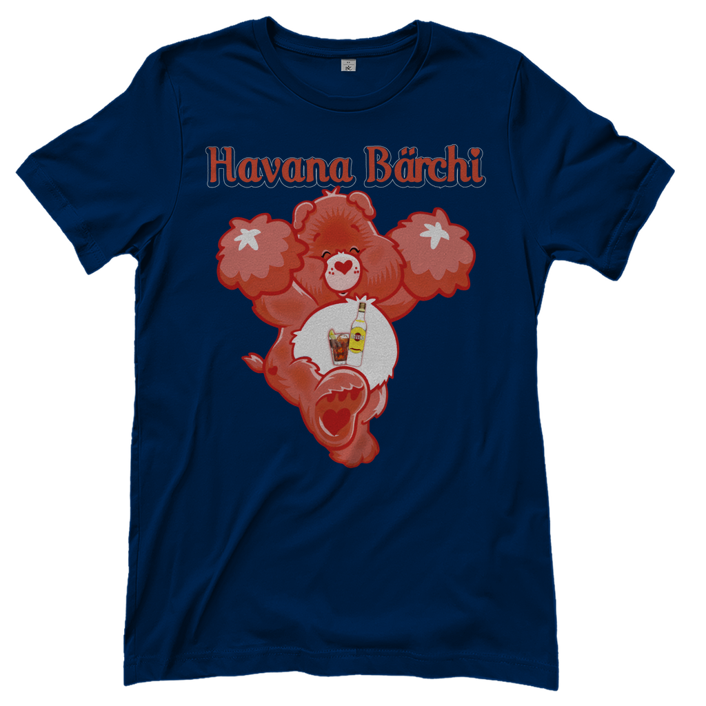 Havana Bärchi - Glücksbärchi - Damenshirt Navy