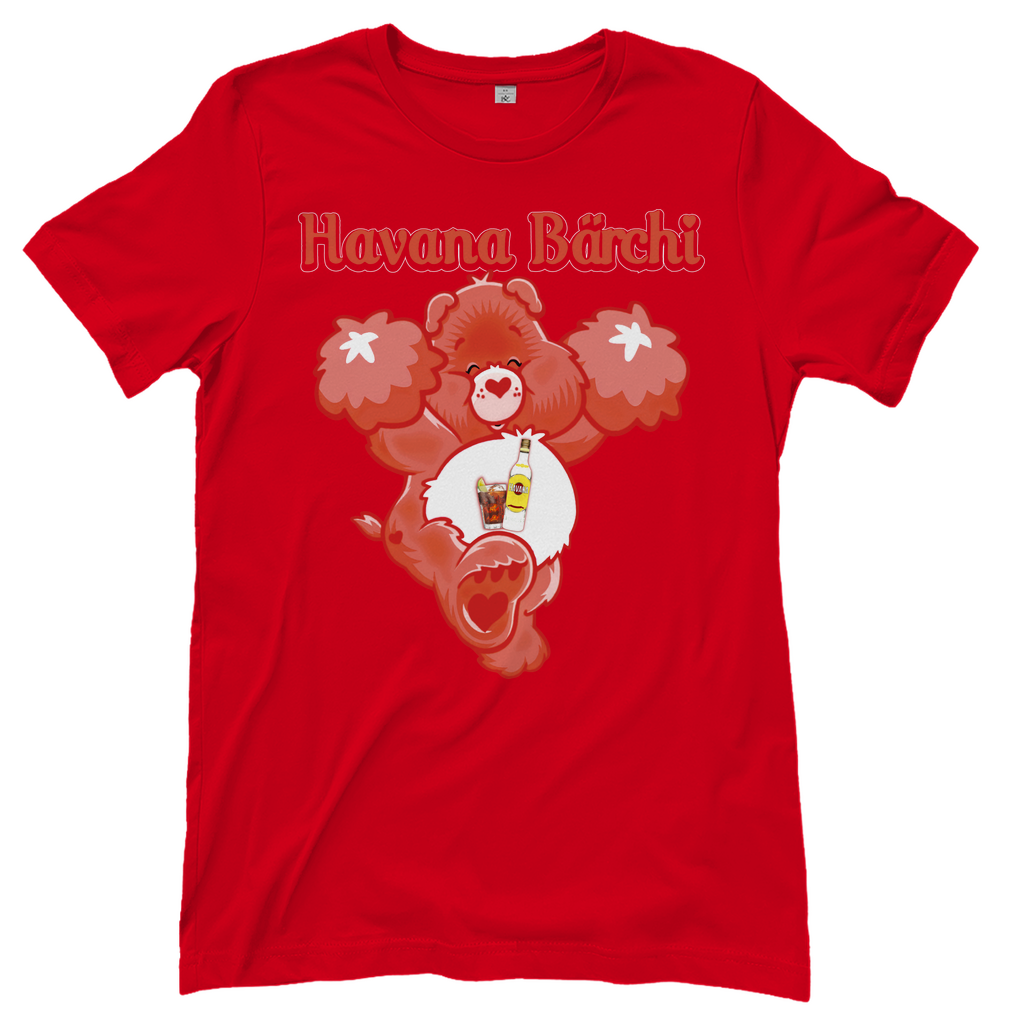 Havana Bärchi - Glücksbärchi - Damenshirt Red