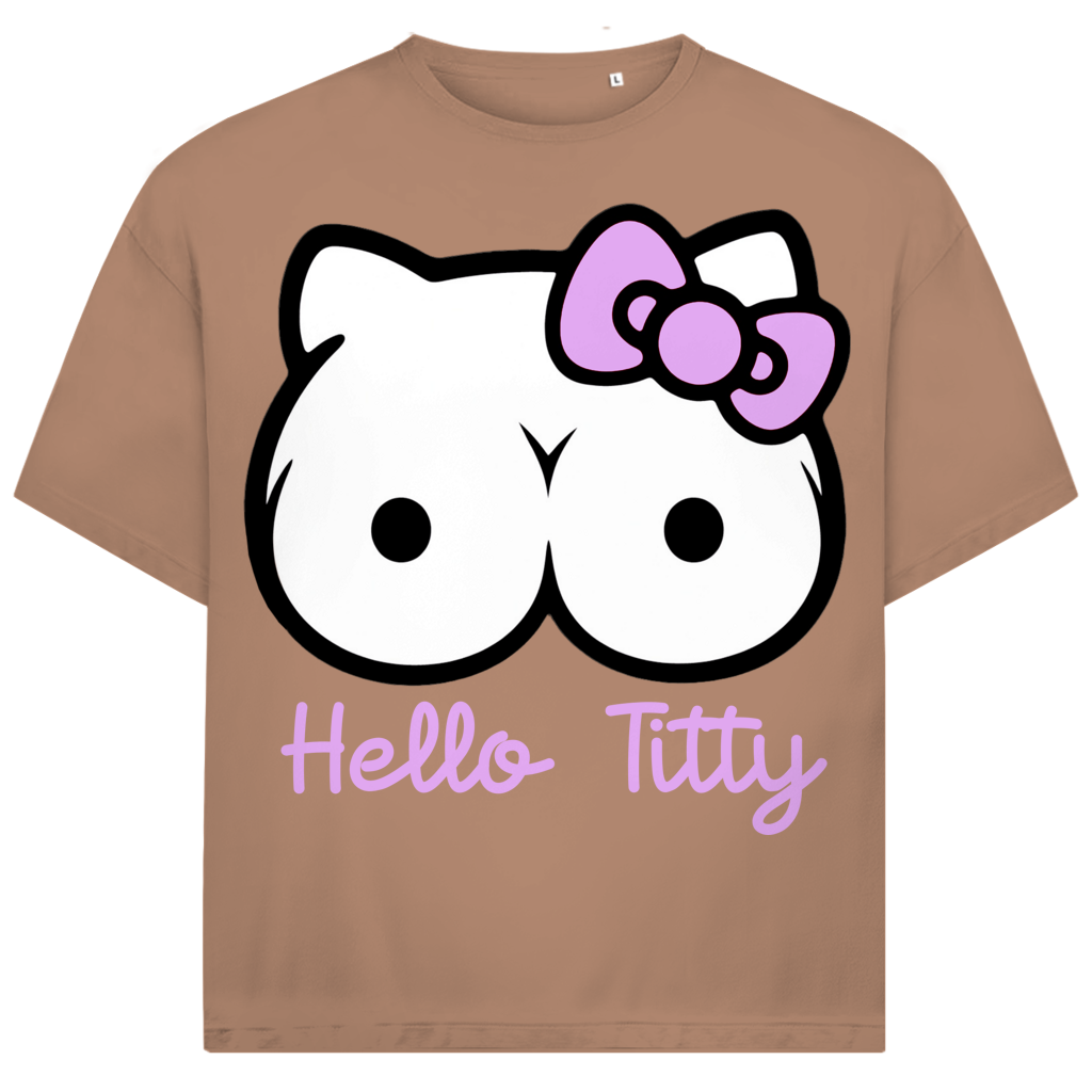 Hello Kitty Titty - Jack and Jones Oversize T-Shirt