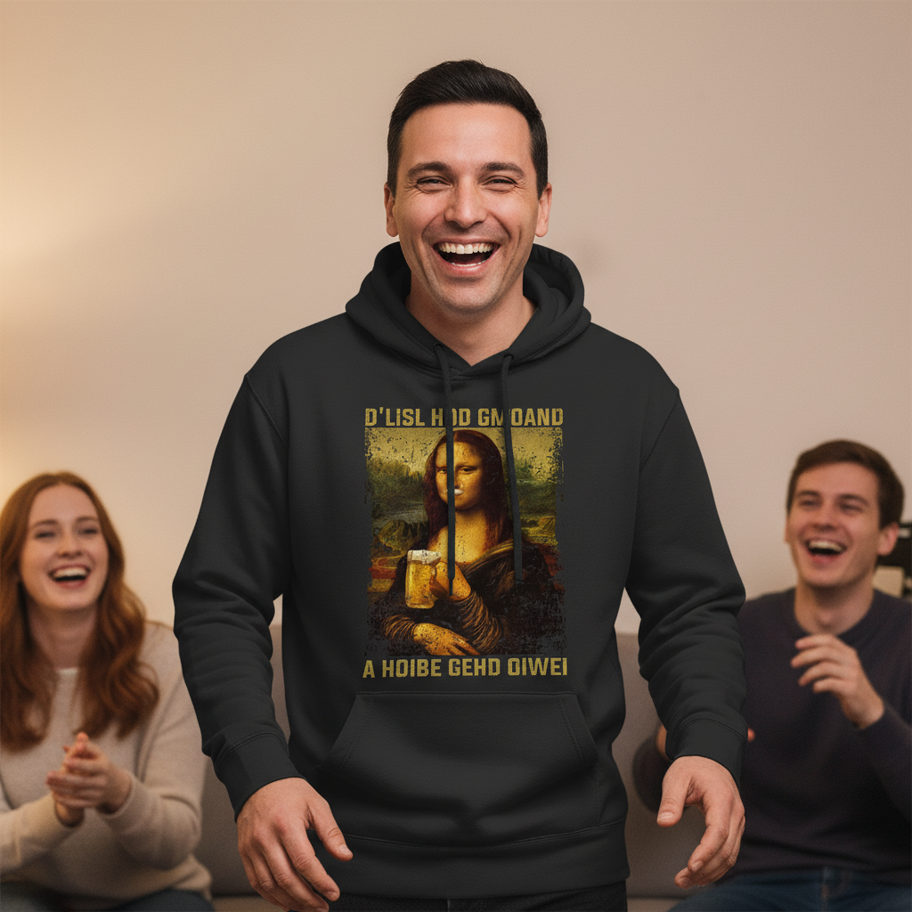 D´Lisl hod gmoand a Hoibe gehd oiwei - Unisex Hoodie
