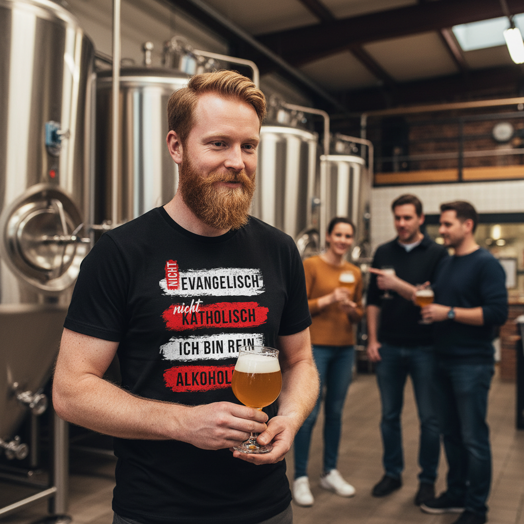 Ich bin rein Alkoholisch - Herren Shirt