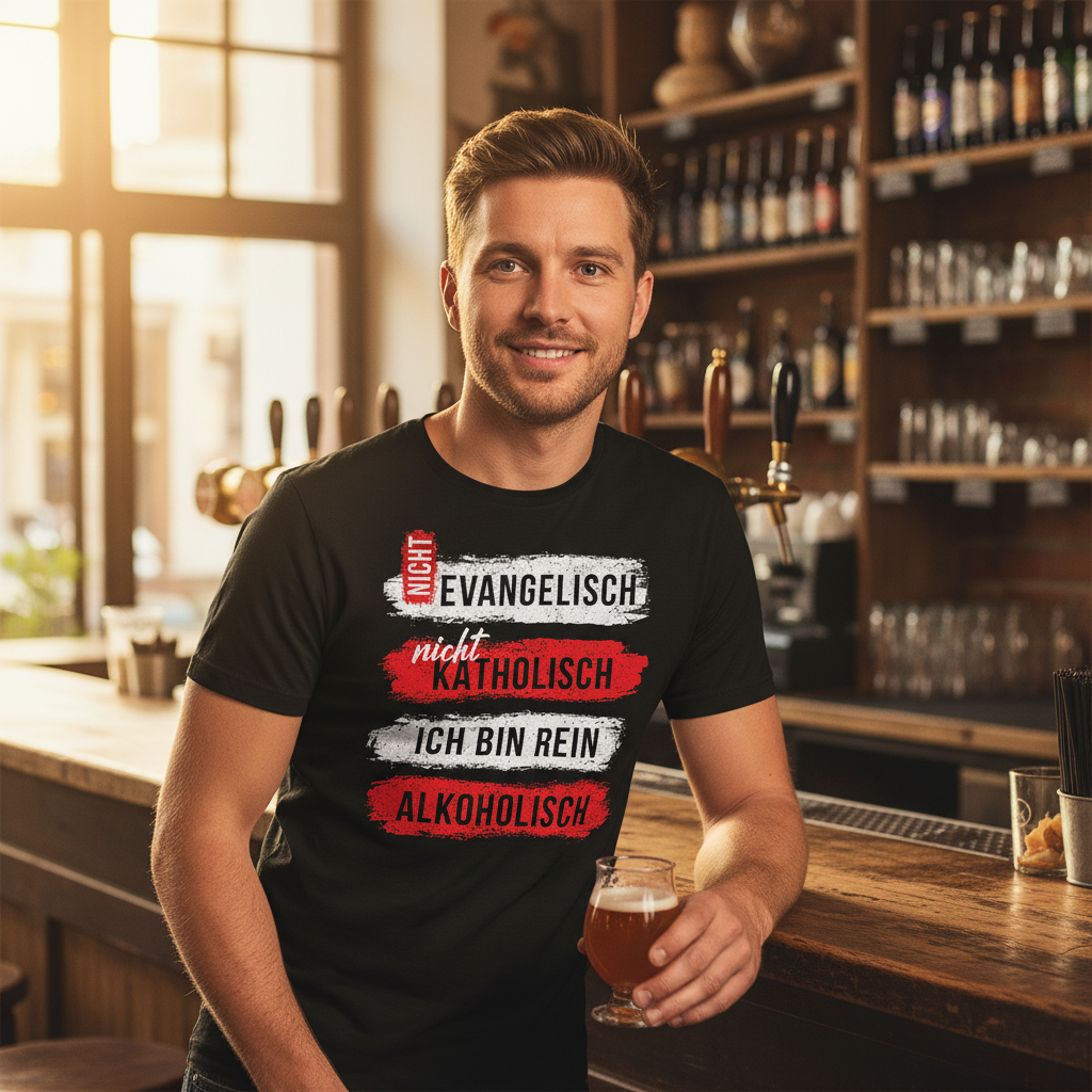 Ich bin rein Alkoholisch - Herren Shirt
