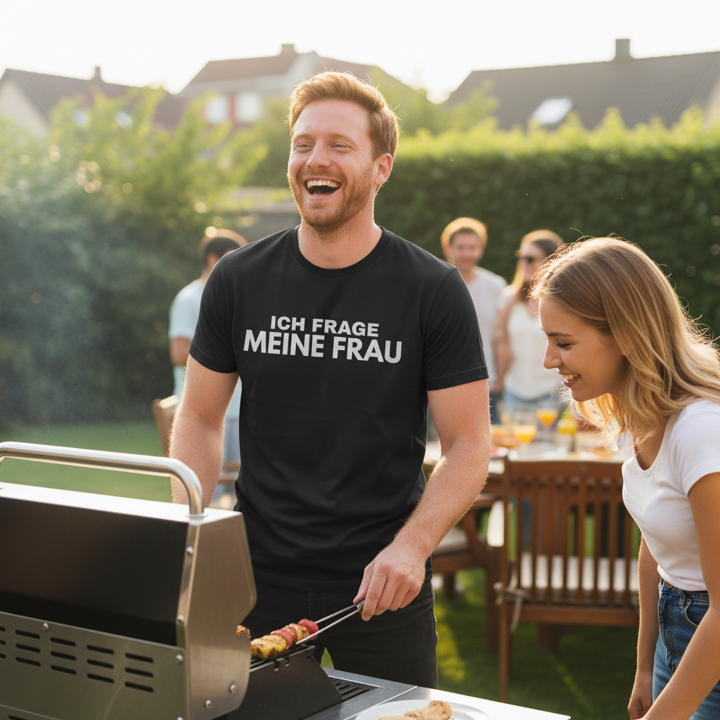 Ich frage meine Frau - Herren T-Shirt