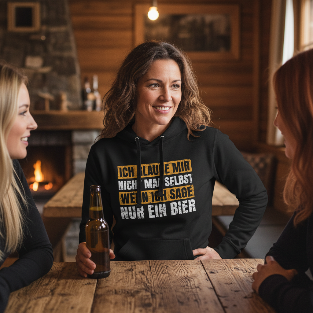 Ich glaube mir nicht mal selbst - Damen Hoodie
