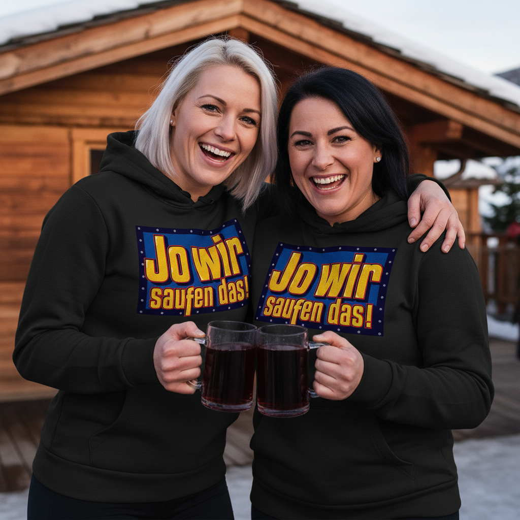 Jo wir saufen das - Bob der Baumeister - Damen Hoodie
