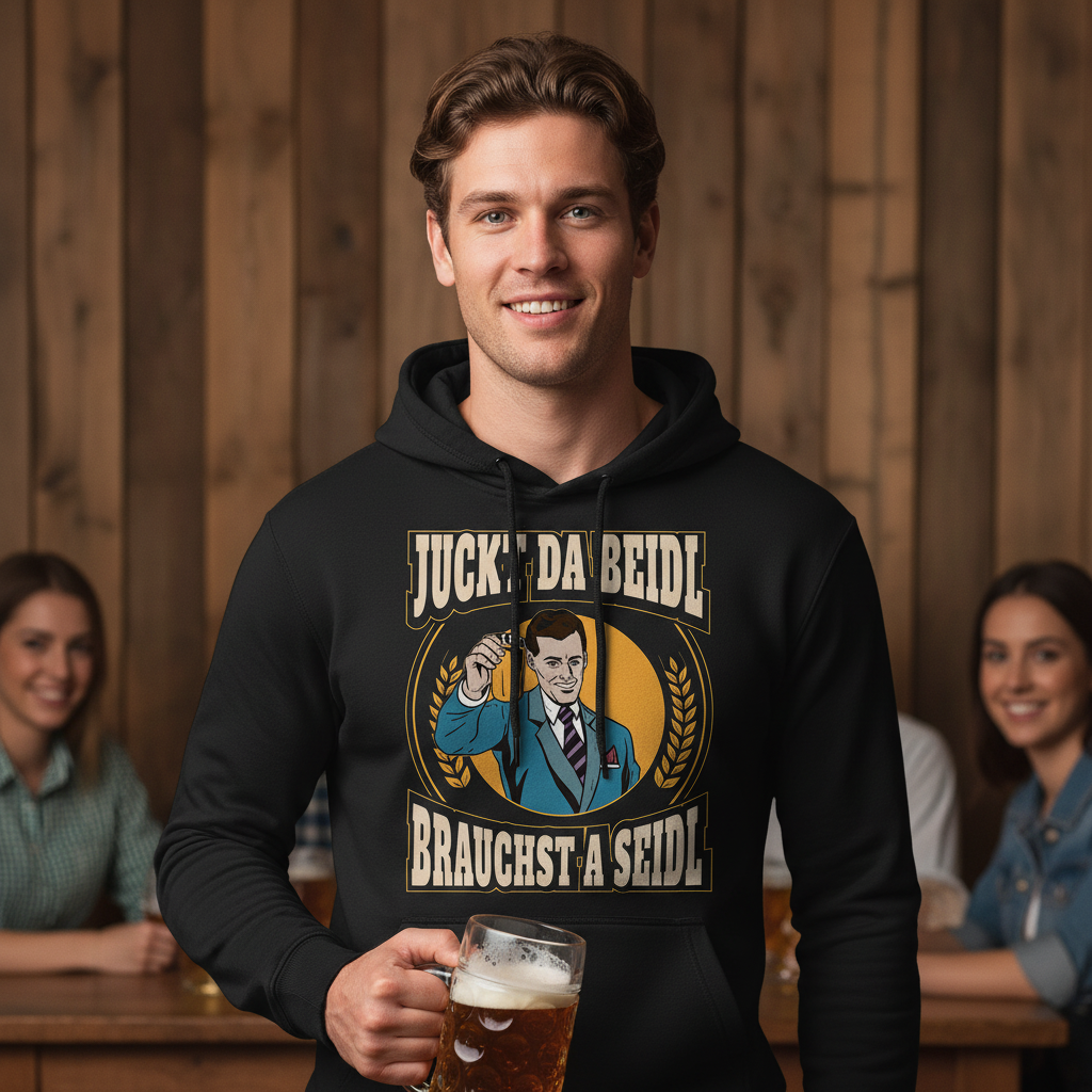 Juckt da Beidl brauchst a Seidl - Unisex Hoodie