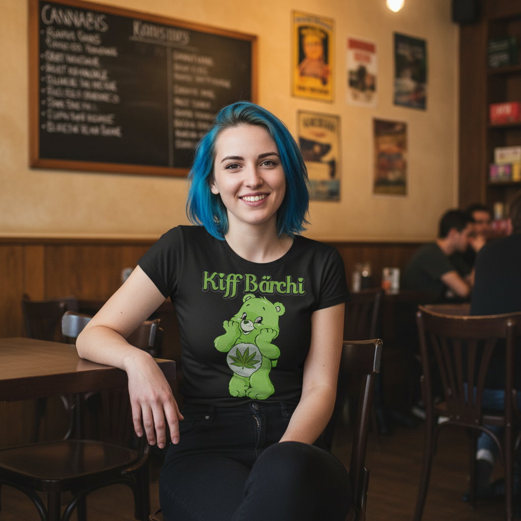 Kiff Bärchi - Glücksbärchi - Damenshirt