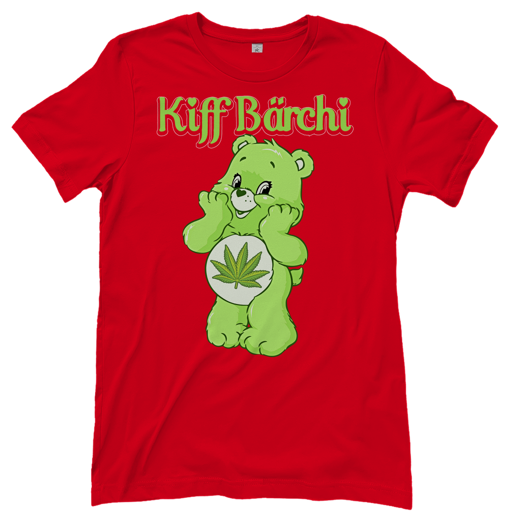 Kiff Bärchi - Glücksbärchi - Damenshirt Red