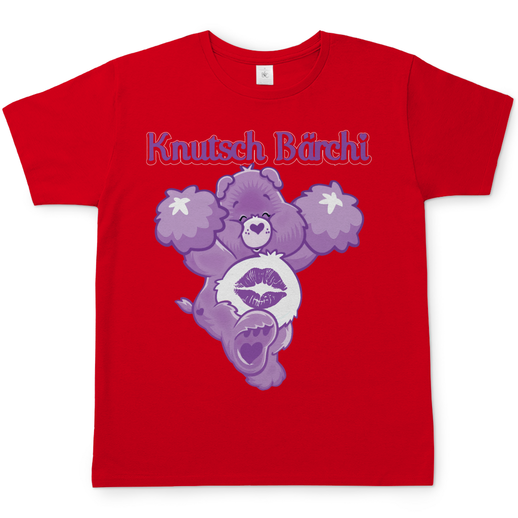 Knutsch Bärchi - Glücksbärchi - Herren Shirt Red