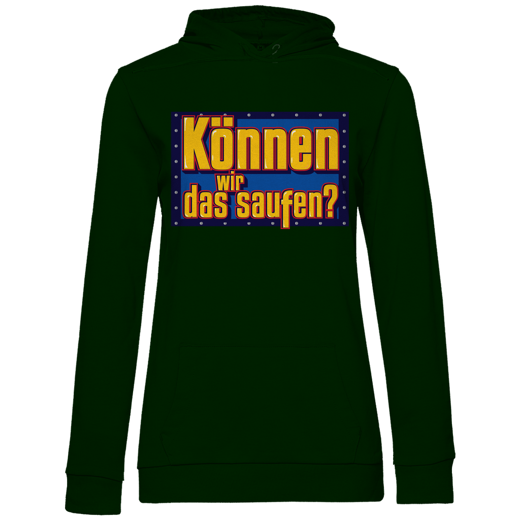 Können wir das saufen? Bob der Baumeister - Damen Hoodie Forest Green