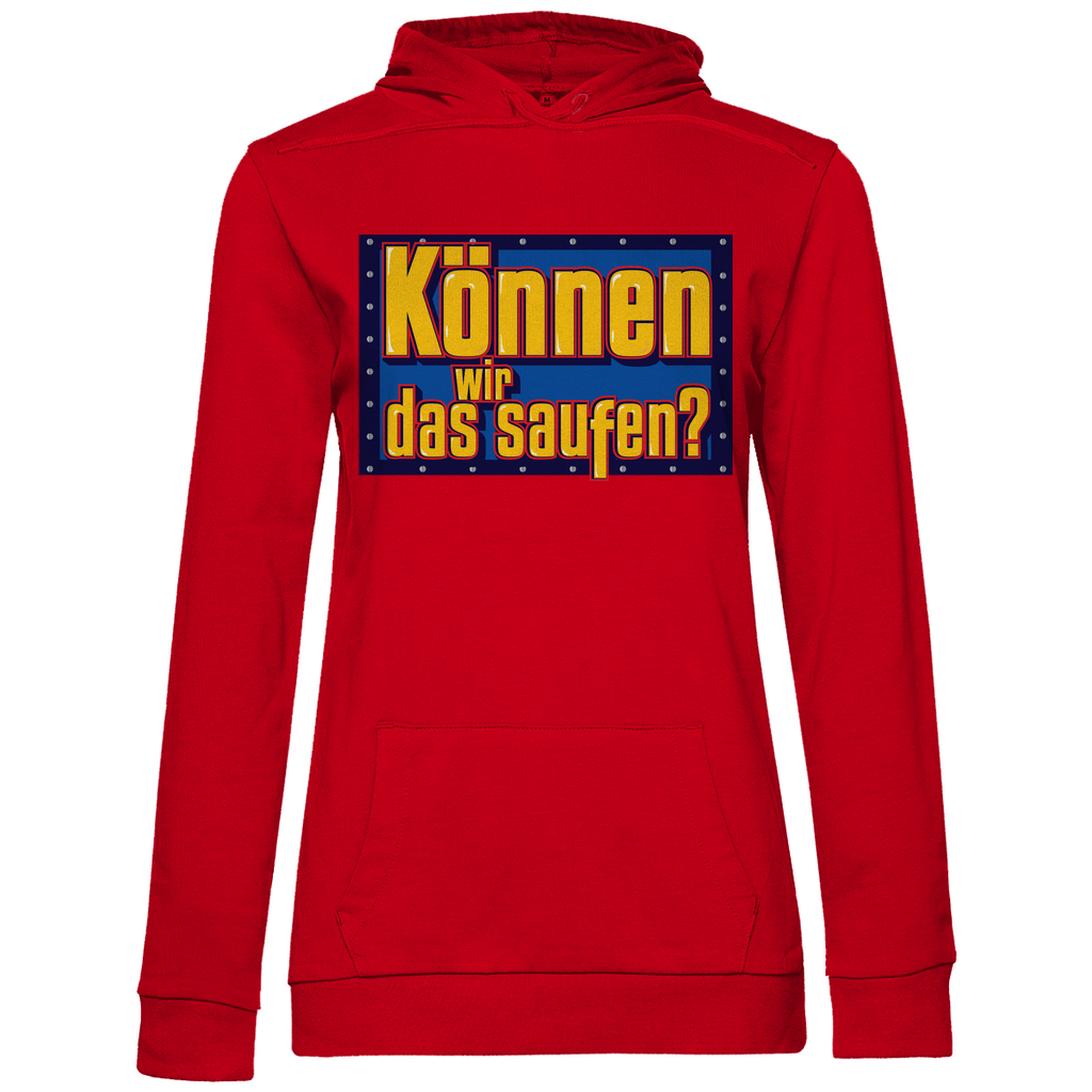 Können wir das saufen? Bob der Baumeister - Damen Hoodie Red