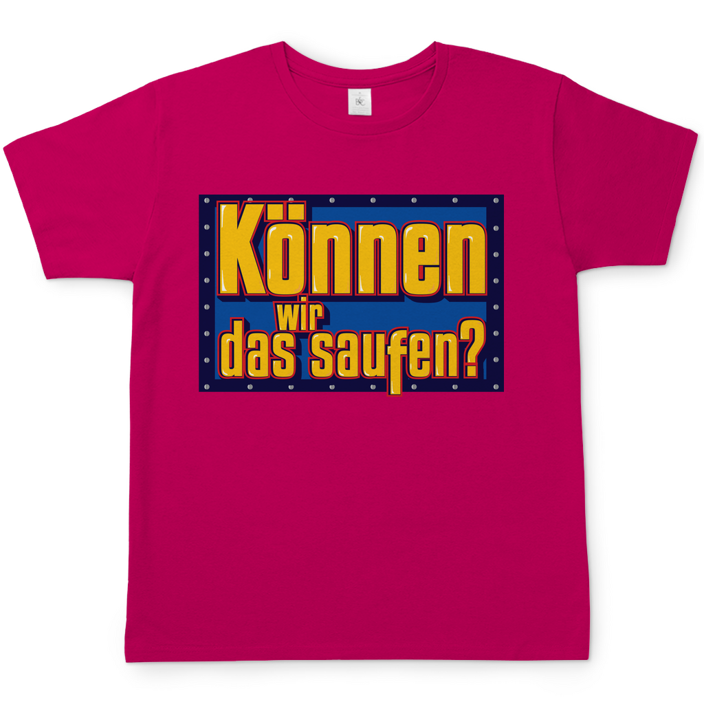 Können wir das saufen? Bob der Baumeister - Herren Shirt Sorbet
