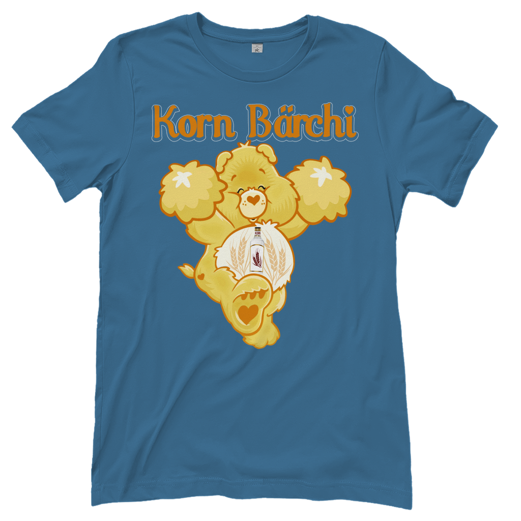 Korn Bärchi - Glücksbärchi - Damenshirt Stone Blue
