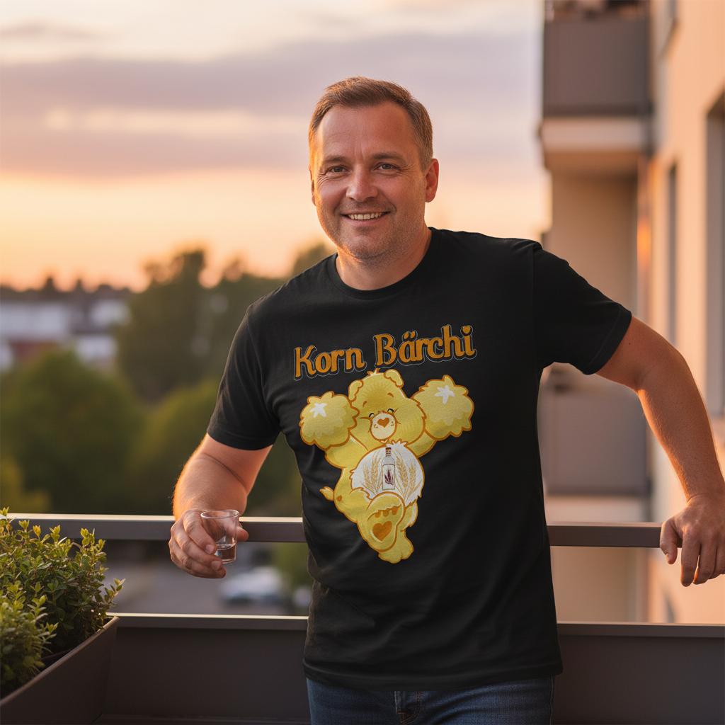 Korn Bärchi - Glücksbärchi - Herren Shirt