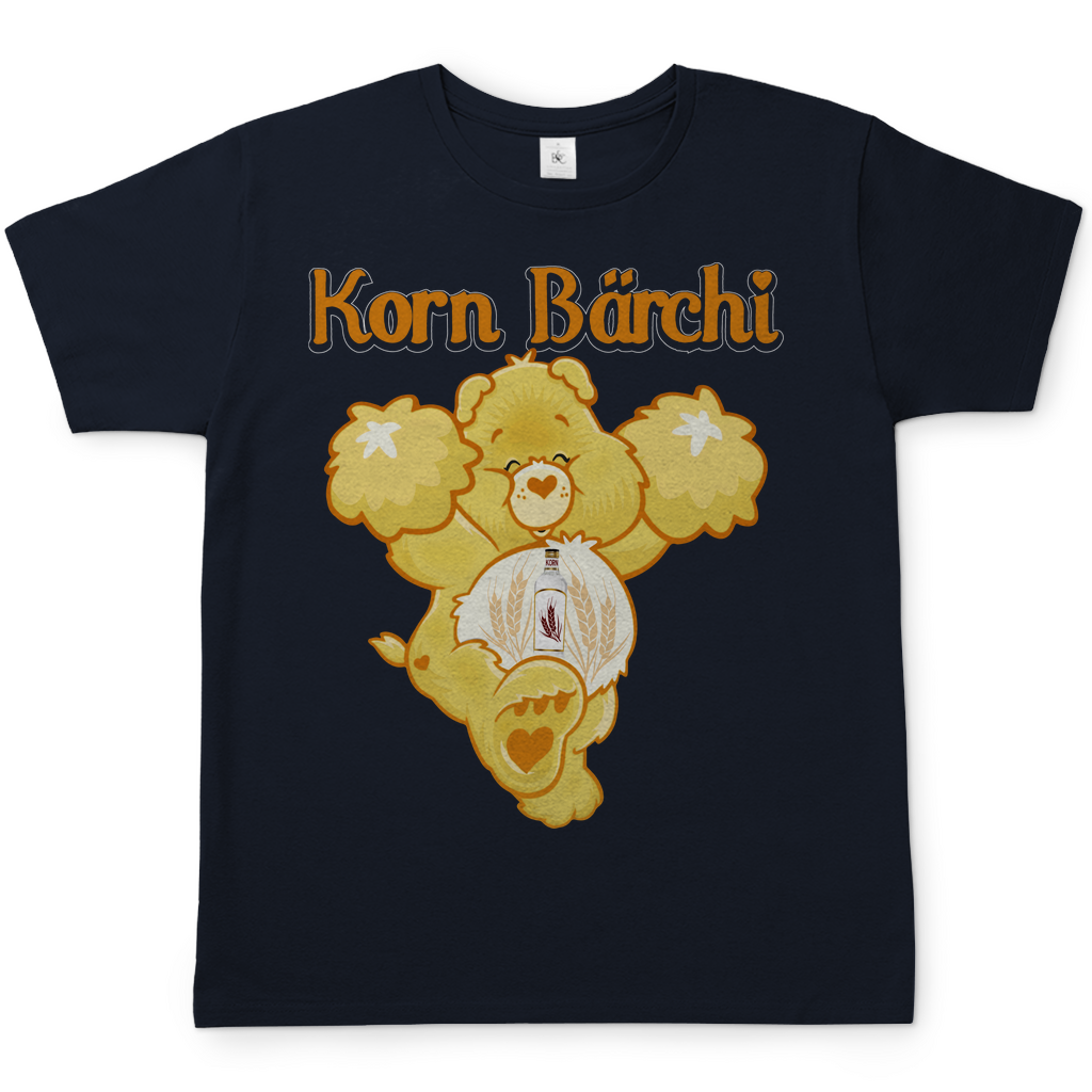 Korn Bärchi - Glücksbärchi - Herren Shirt Navy
