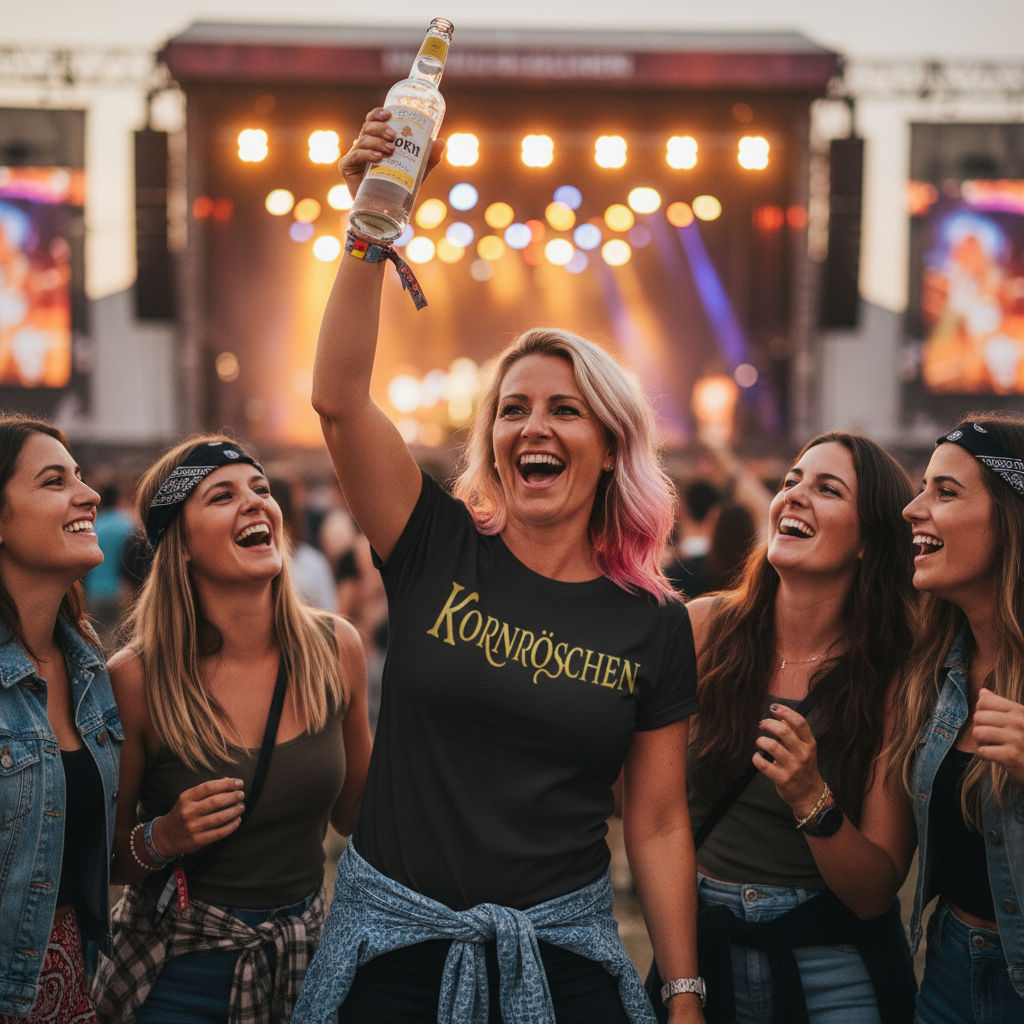 Kornröschen - Prinzessin Gold - Damenshirt