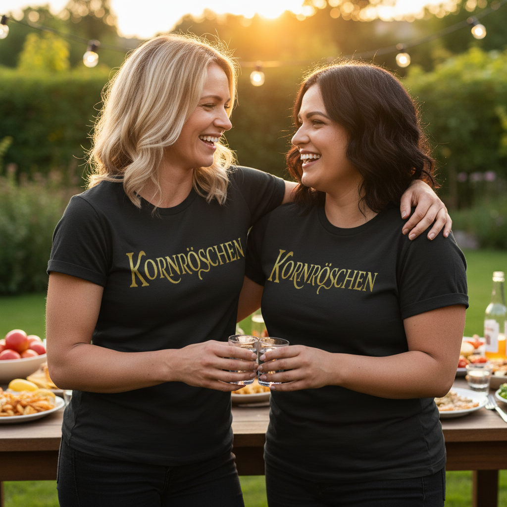 Kornröschen - Prinzessin Gold - Damenshirt