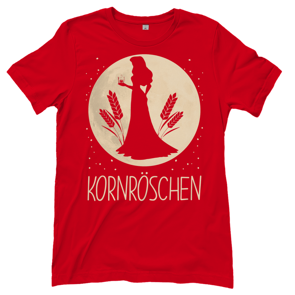 Mond Prinzessin - Kornröschen - Damenshirt Red