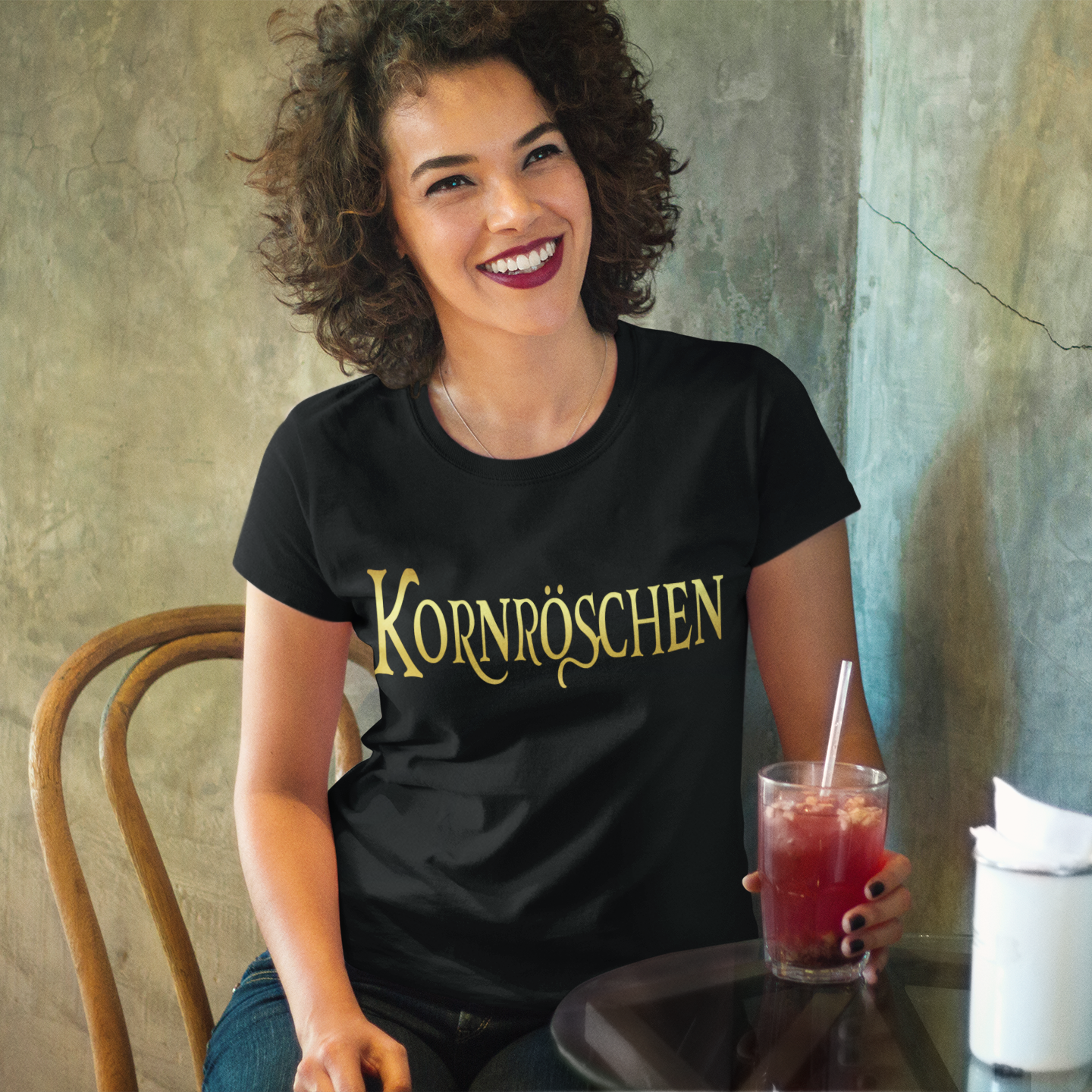 Kornröschen - Prinzessin Gold - Damenshirt