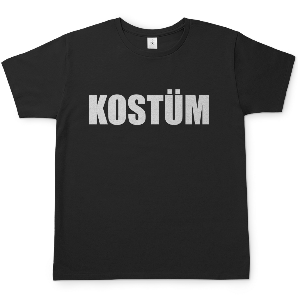 Kostüm - Herren Shirt Black