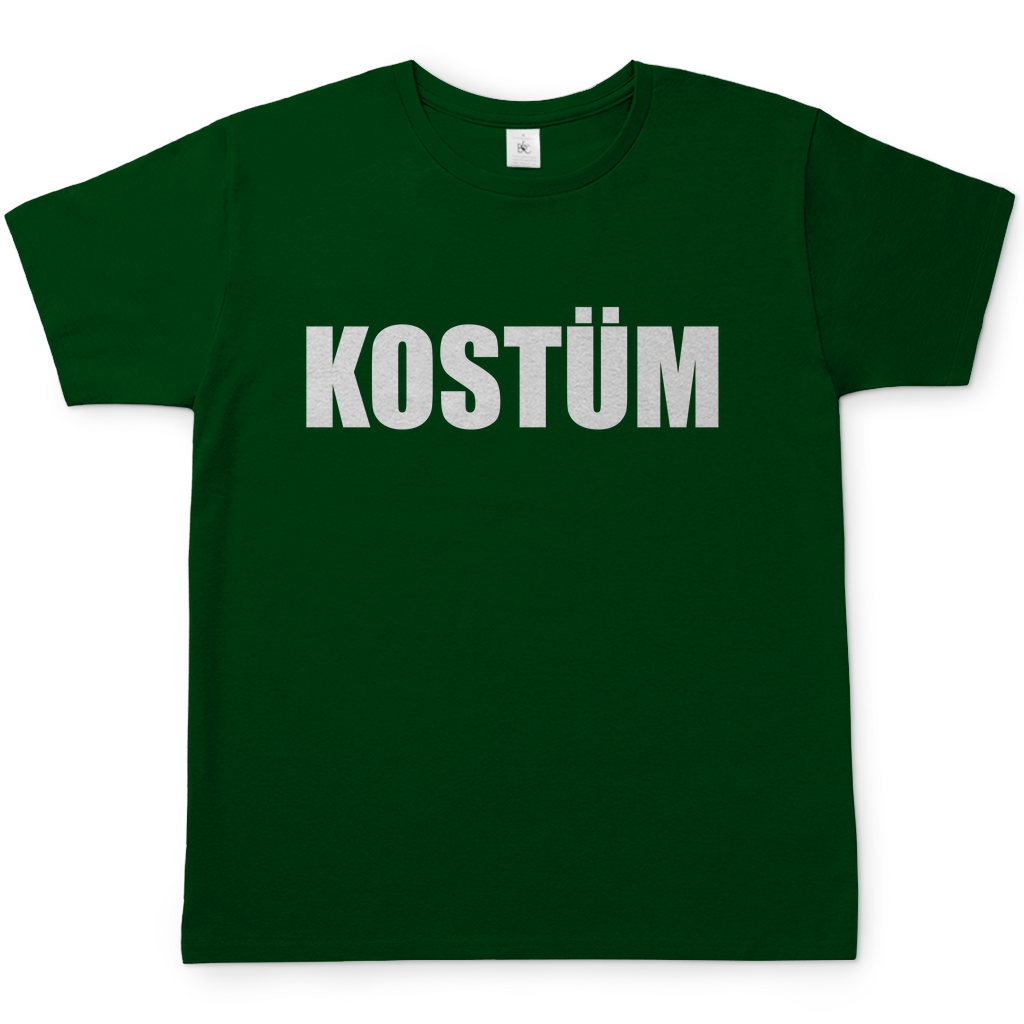 Kostüm - Herren Shirt Bottle Green