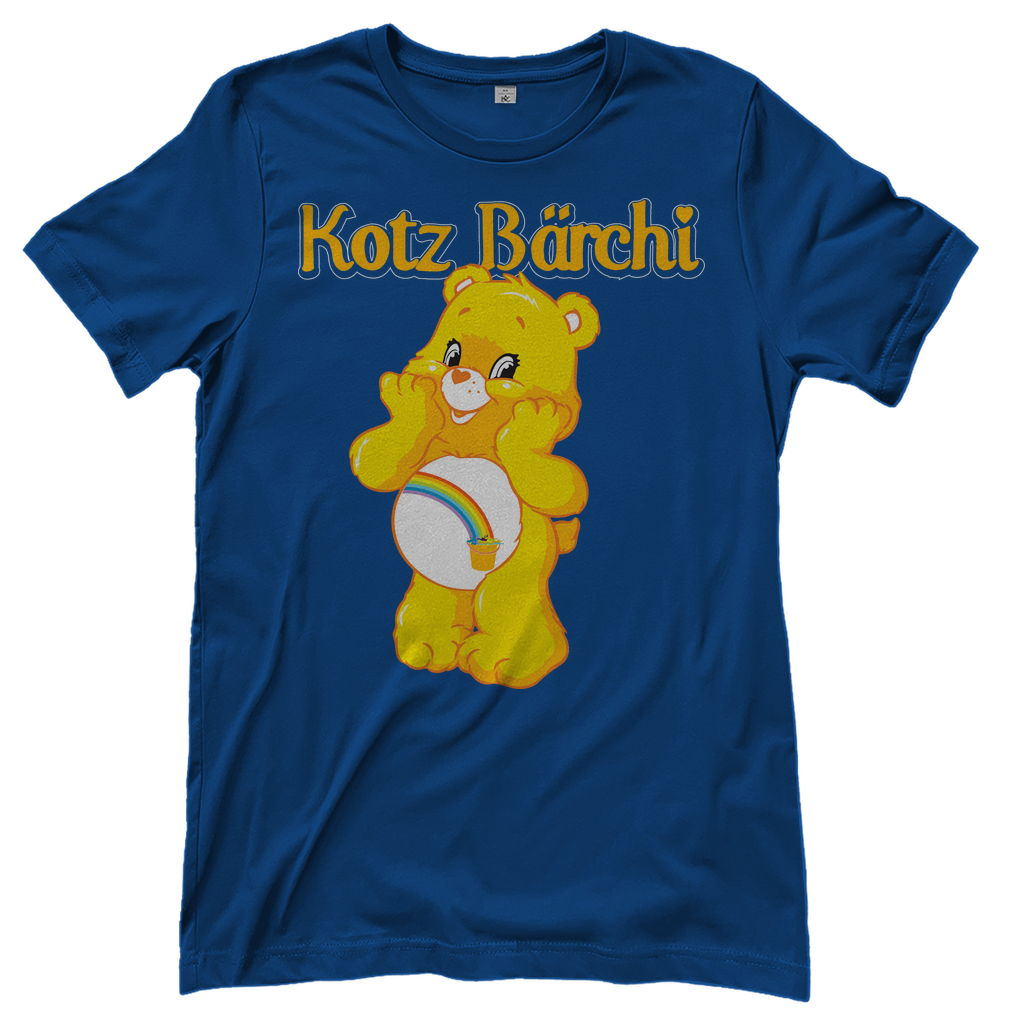 Kotz Bärchi - Glücksbärchi - Damenshirt Royal Blue
