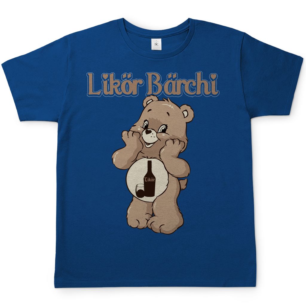 Likör Bärchi - Glücksbärchi - Herren Shirt Royal Blue