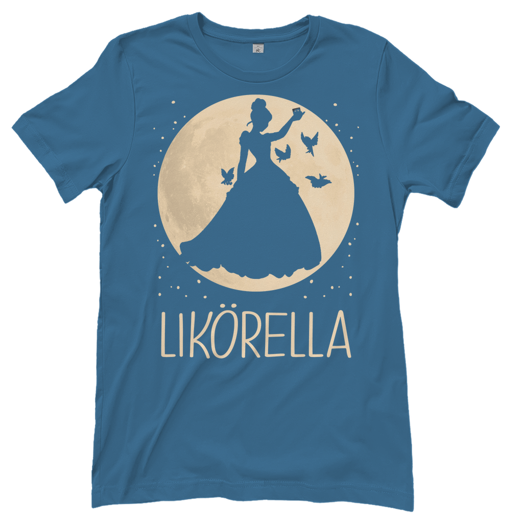 Mond Prinzessin - Likörella - Damenshirt Stone Blue