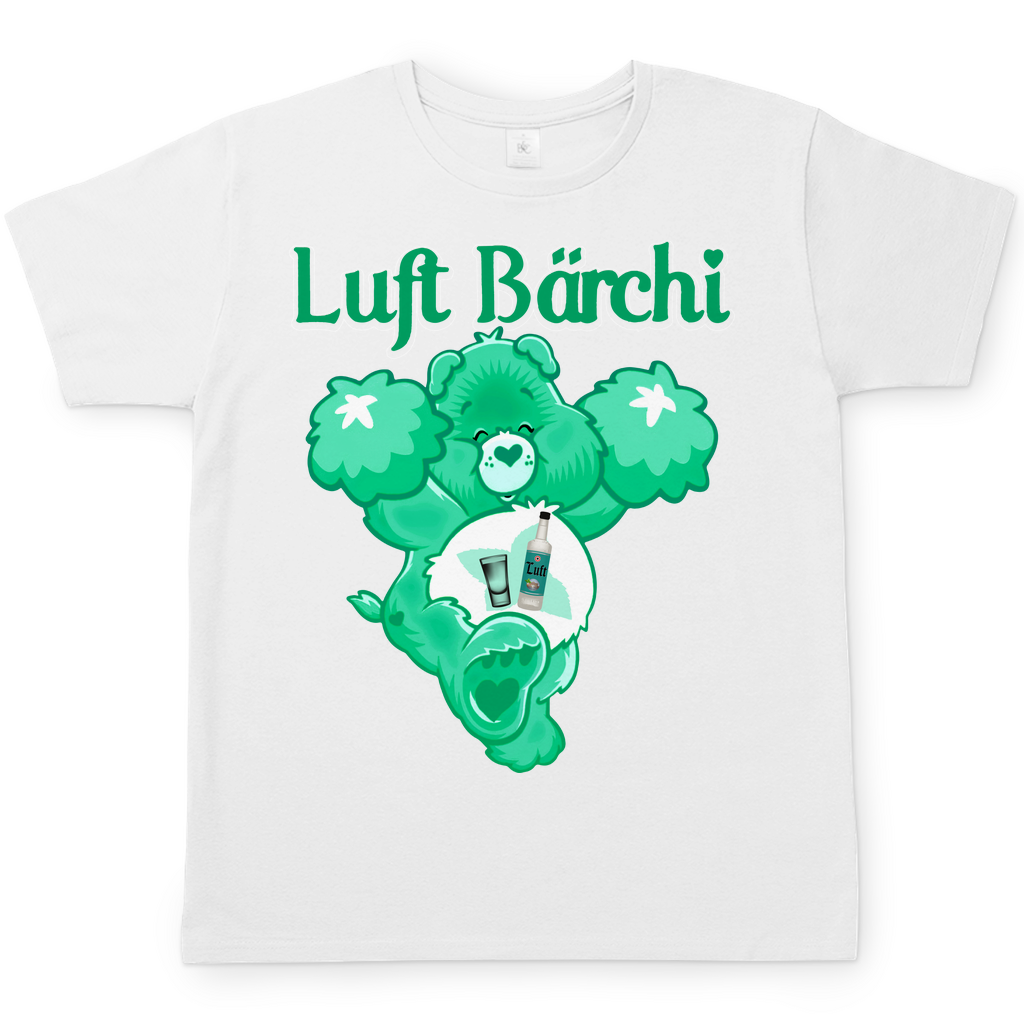Luft Bärchi - Glücksbärchi - Herren Shirt White
