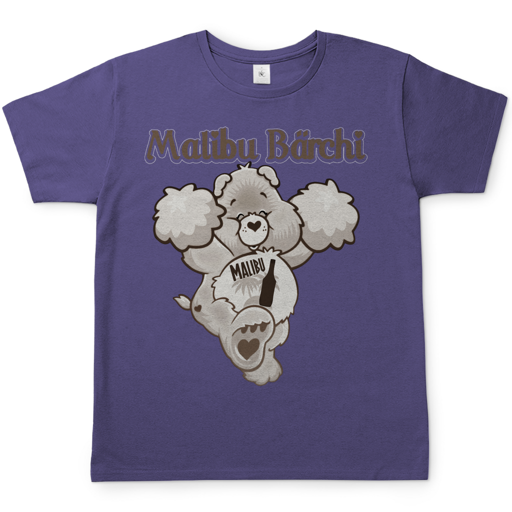 Malibu Bärchi - Glücksbärchi - Herren Shirt Millennial Lilac
